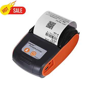 58mm mobile Bluetooth Thermal Printer PT-210 orange colour