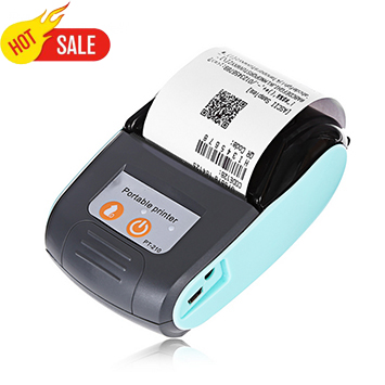 58mm mobile Bluetooth Thermal Printer PT-210 blue colour